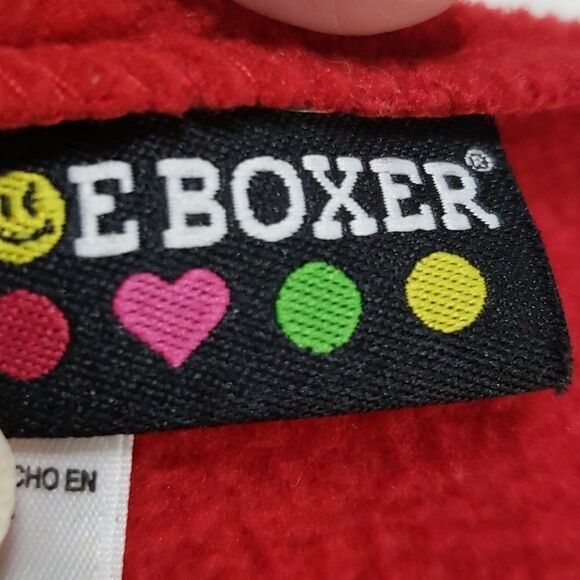 Red Joe Boxer scarf.  65" x 11". With fringe - Picture 5 of 5